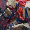 Opera d'arte contemporanea che esplora forme e colori innovativi.