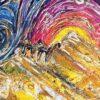 Opera di un artista contemporaneo che esplora forme e colori innovativi.