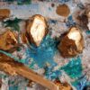 Opera d'arte contemporanea che esplora forme e colori innovativi.
