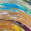Opera contemporanea dell'artista, espressione di colori e forme innovative.